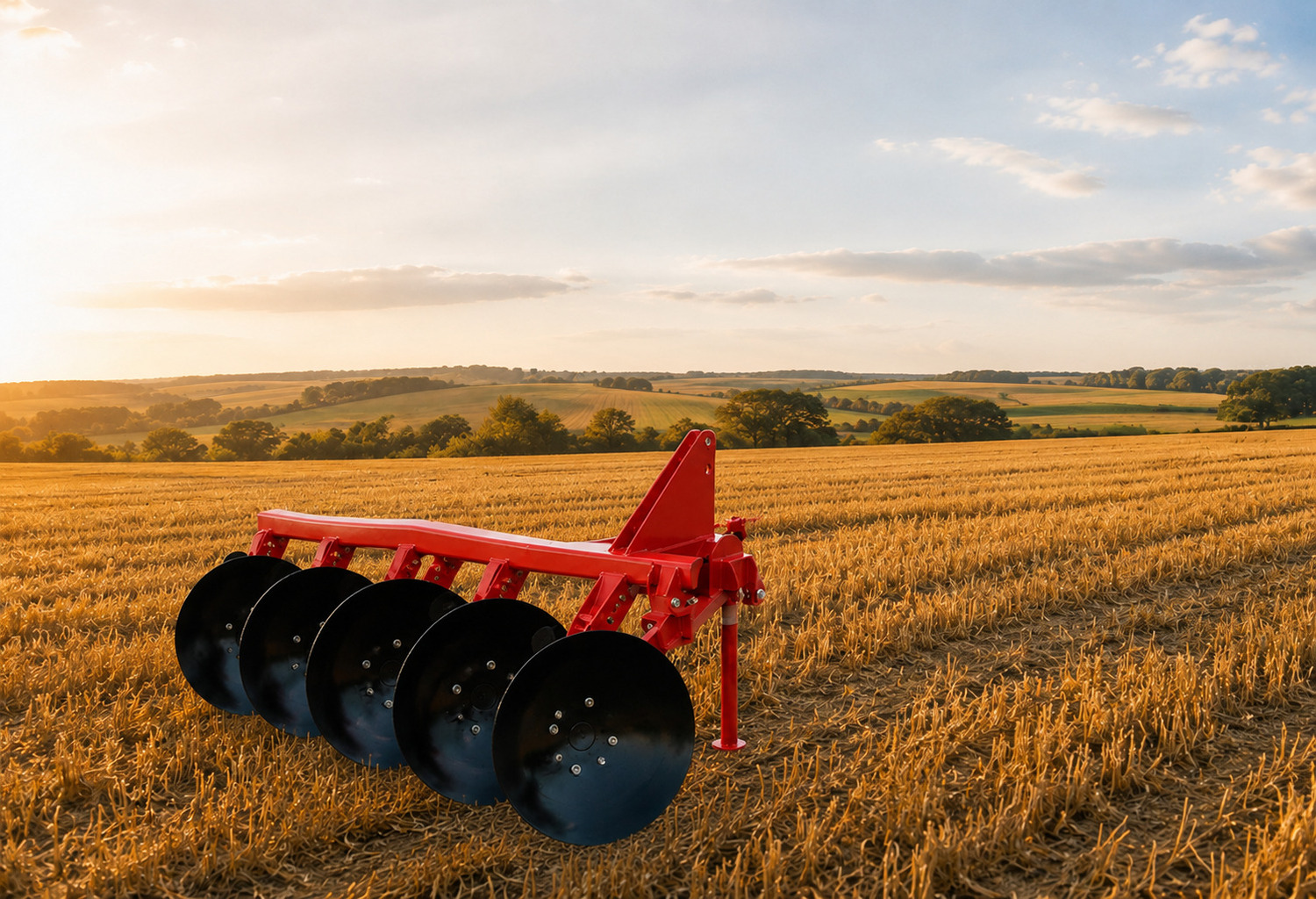 Disc Plough - 4 <br>Furrow
